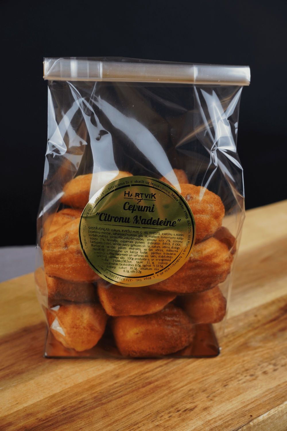 Cepumi "Citronu Madeleine", 190g